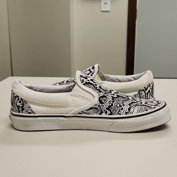 Vans Python Slip On Shoes Unisex M7 W 8.5 - Picture 3 of 9